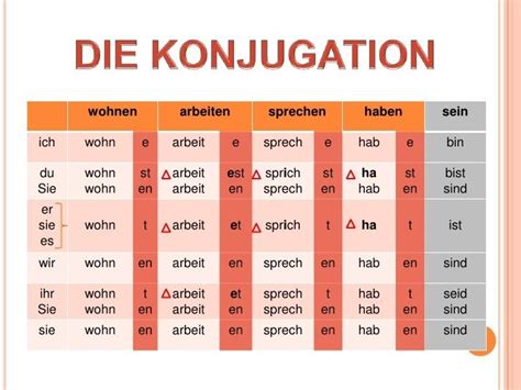 deutsch konjugieren|Der Konjugator